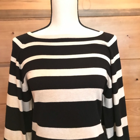 Boston Proper Cold Shoulder Side Tie Top - Picture 2 of 6